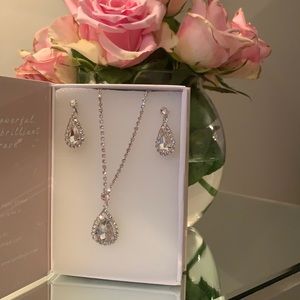Bridal Necklace and earring set